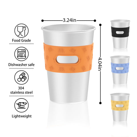 Rich&Ray conjunto de 4 tazas, multicolor para reuniones