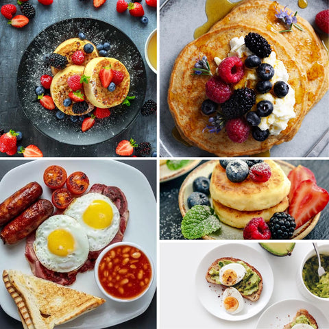 RICHSC-PAN: anillos crumpet multifunción para muffins, crumpets y huevos perfectamente redondos