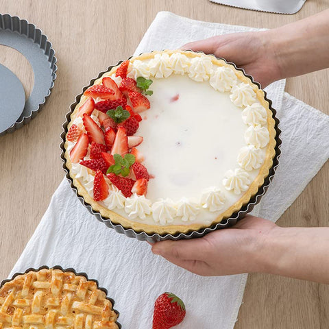 RICHSC-PAN molde para tartas con cocción uniforme para bases crujientes.