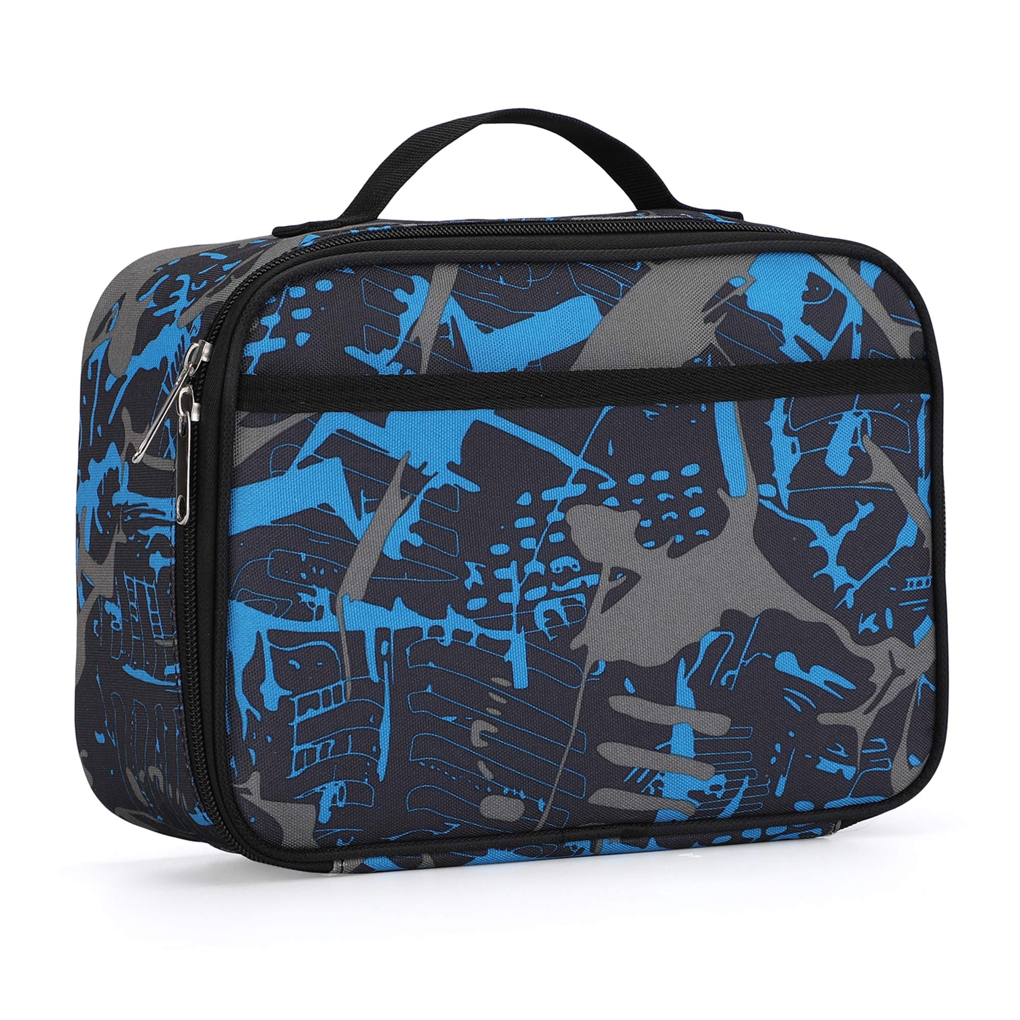 Bolsa de almuerzo rickyh style, exterior elegante, ideal para llevar comidas en cualquier jornada.