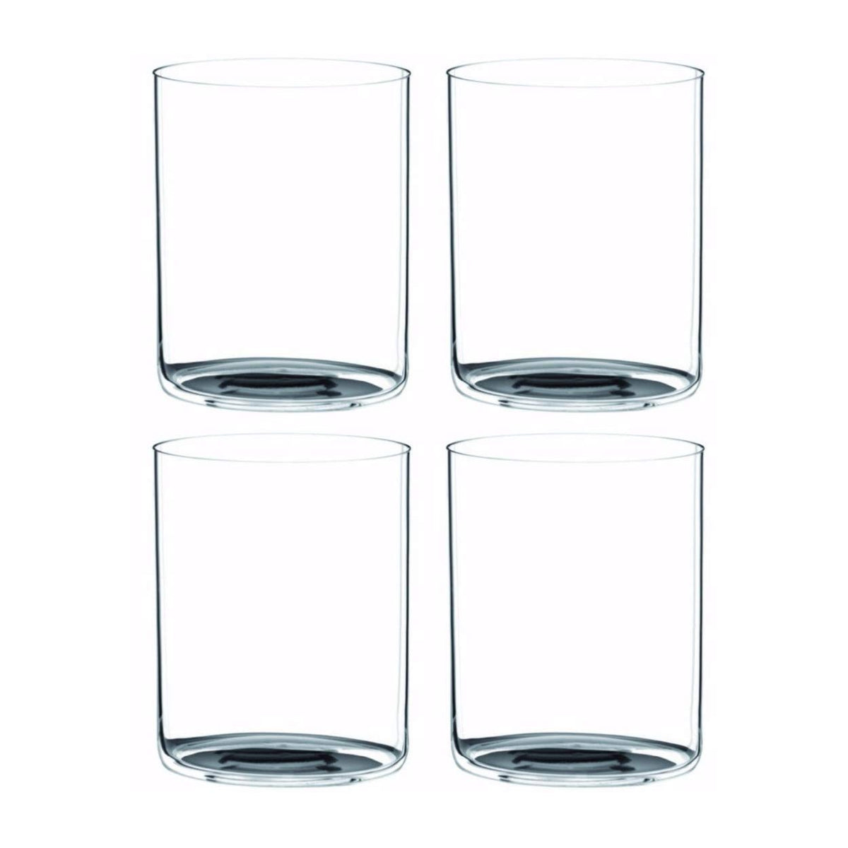 Vaso de vino Riedel H20 de 4 piezas, cristal claro para degustaciones precisas