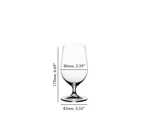 Riedel Bar Beer: vaso tulipán ideal para maridar cervezas ligeras.