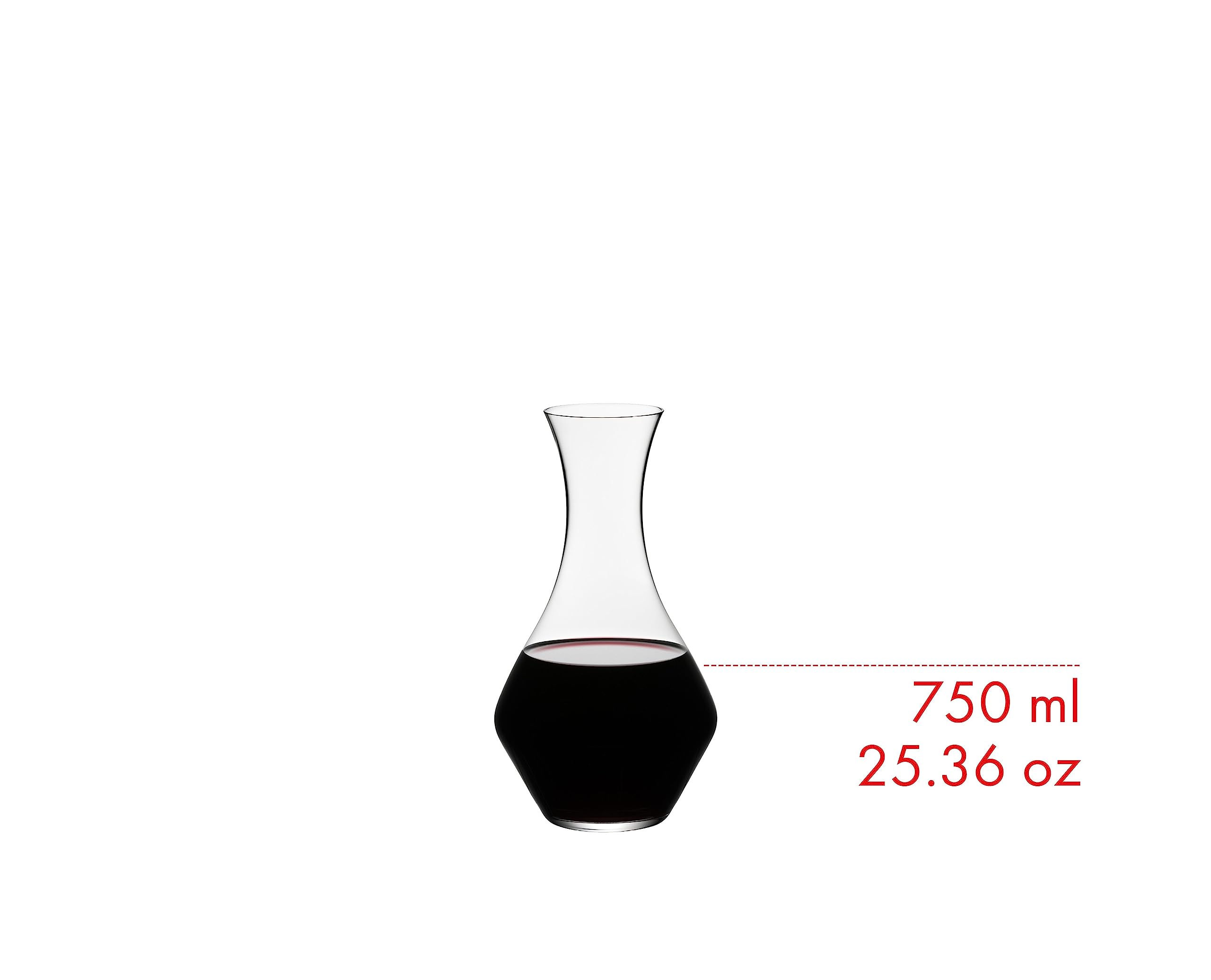 Riedel Cabernet Decanter capacidad 750 ml para airear y suavizar el vino