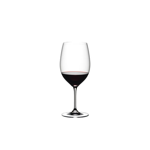 Riedel Cabernet/Merlot, vaso tinto de cristal Vinum, realza aromas para mejores maridajes.