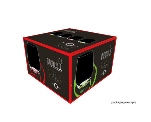 Riedel O Happy Azul: copa sin tallo con base azul para fiestas y estilo