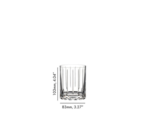 Riedel Double Rocks, innovación en vidrio para miles de cócteles posibles.