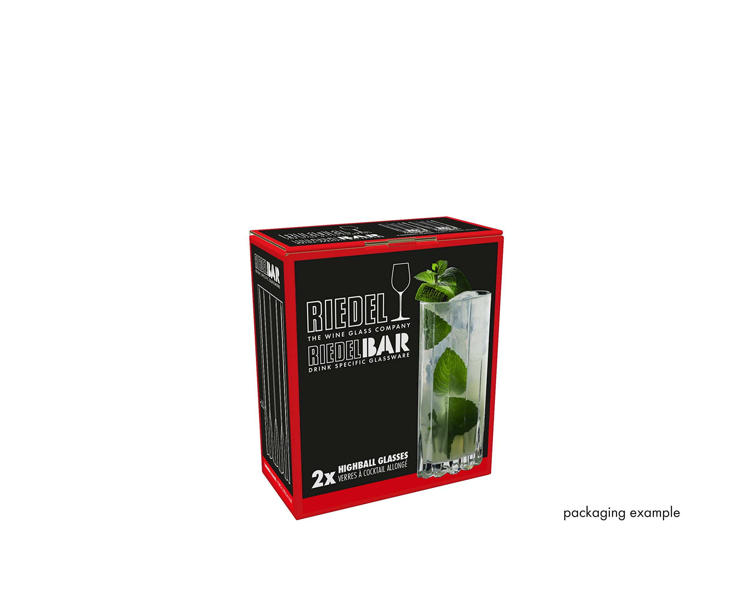 Riedel diseño para tragos clásicos que eleva la experiencia de bar.