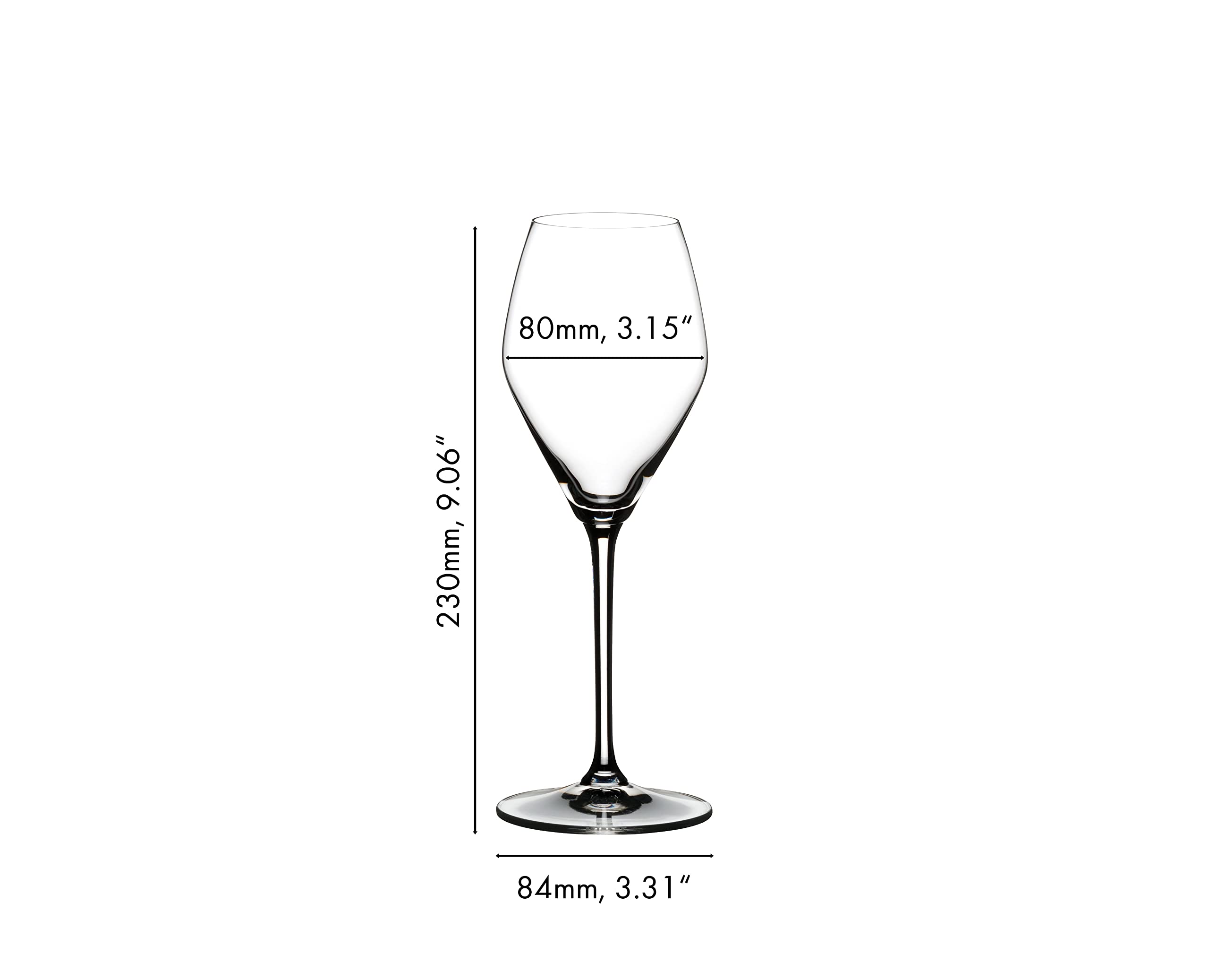 Vista amplia del vaso Rosé Extreme, colección Extreme, para mesa elegante.