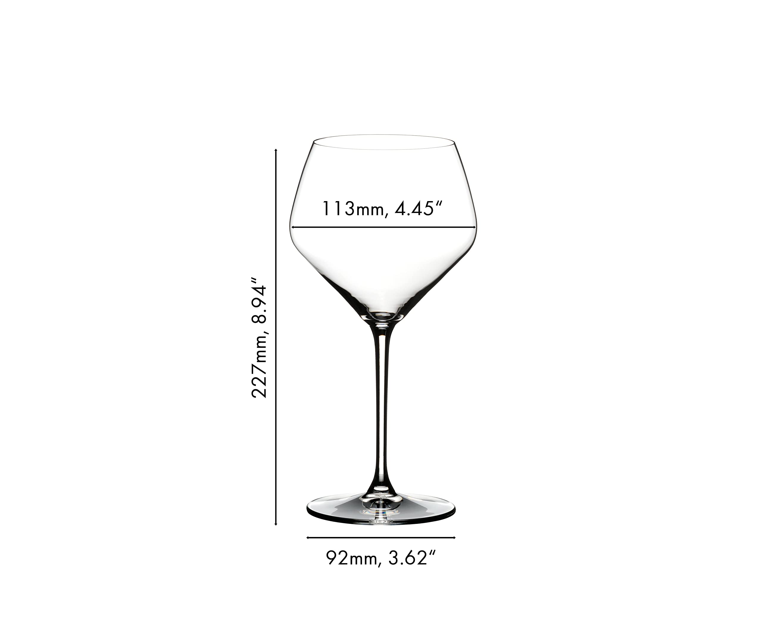 Vaso Riedel Extreme Chardonnay diseño extremo para vinos nuevos.