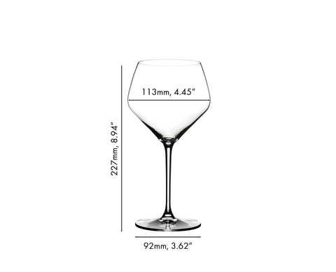 Vaso Riedel Extreme Chardonnay diseño extremo para vinos nuevos.
