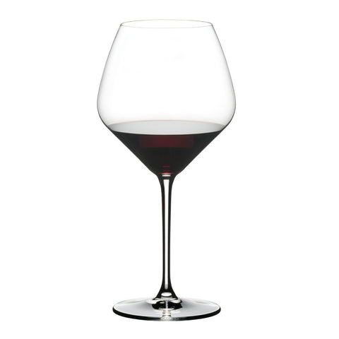 Riedel Extreme Pinot Noir con copa diamante para notas intensas
