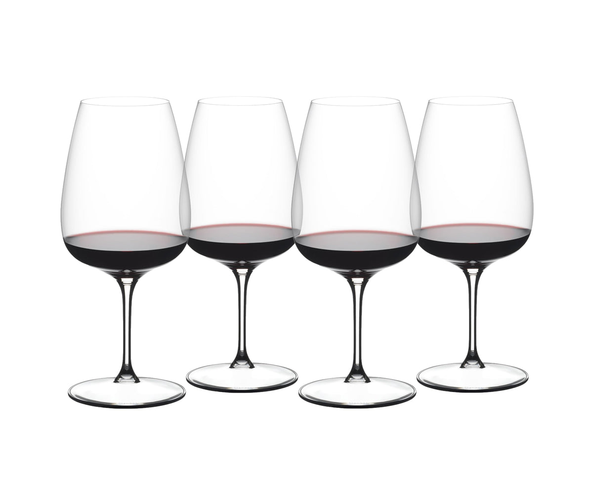 Copa Riedel GRAPE frente, ideal para resaltar aromas de Cabernet y Merlot.