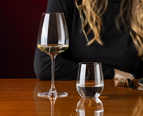 Vaso GRAPE de Riedel para champán, acentúa burbujas y elegancia