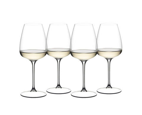 Vaso GRAPE de Riedel para vino blanco, realza aroma y armonía en la copa