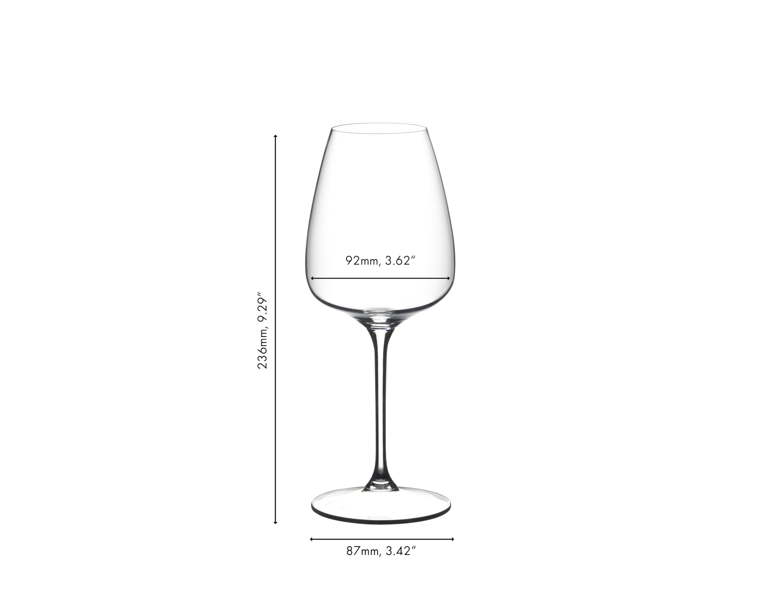 Vaso GRAPE de Riedel para vino rosado, destaca frescura y efervescencia