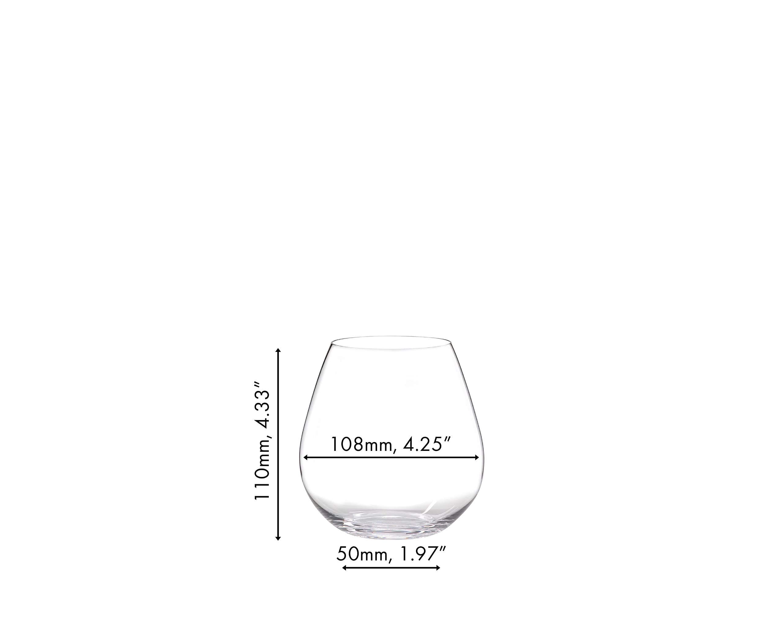 Riedel O boca amplia favorece aromas y sabor.