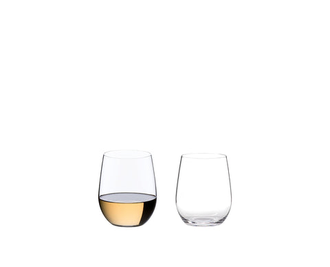 Vaso Riedel O sin tallo para Viognier y Chardonnay realza frescura y fruta.