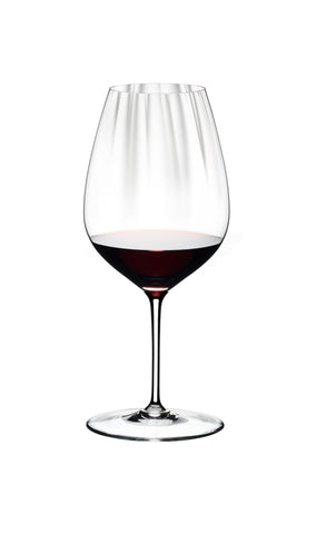 Riedel Performance Cabernet/Merlot borde para mayor control al sorber.