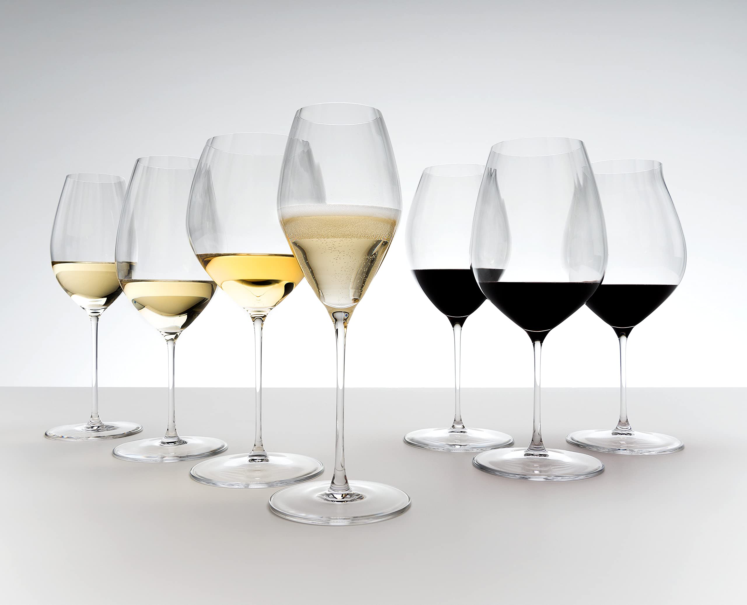 Riedel Performance Cabernet/Merlot superficie interior mayor para aeración.
