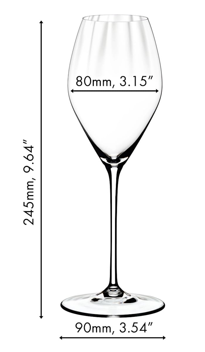 Riedel Performance: aromas ampliados gracias a la estructura de la copa para espumosos