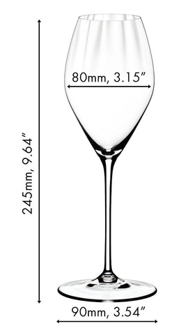 Riedel Performance: aromas ampliados gracias a la estructura de la copa para espumosos