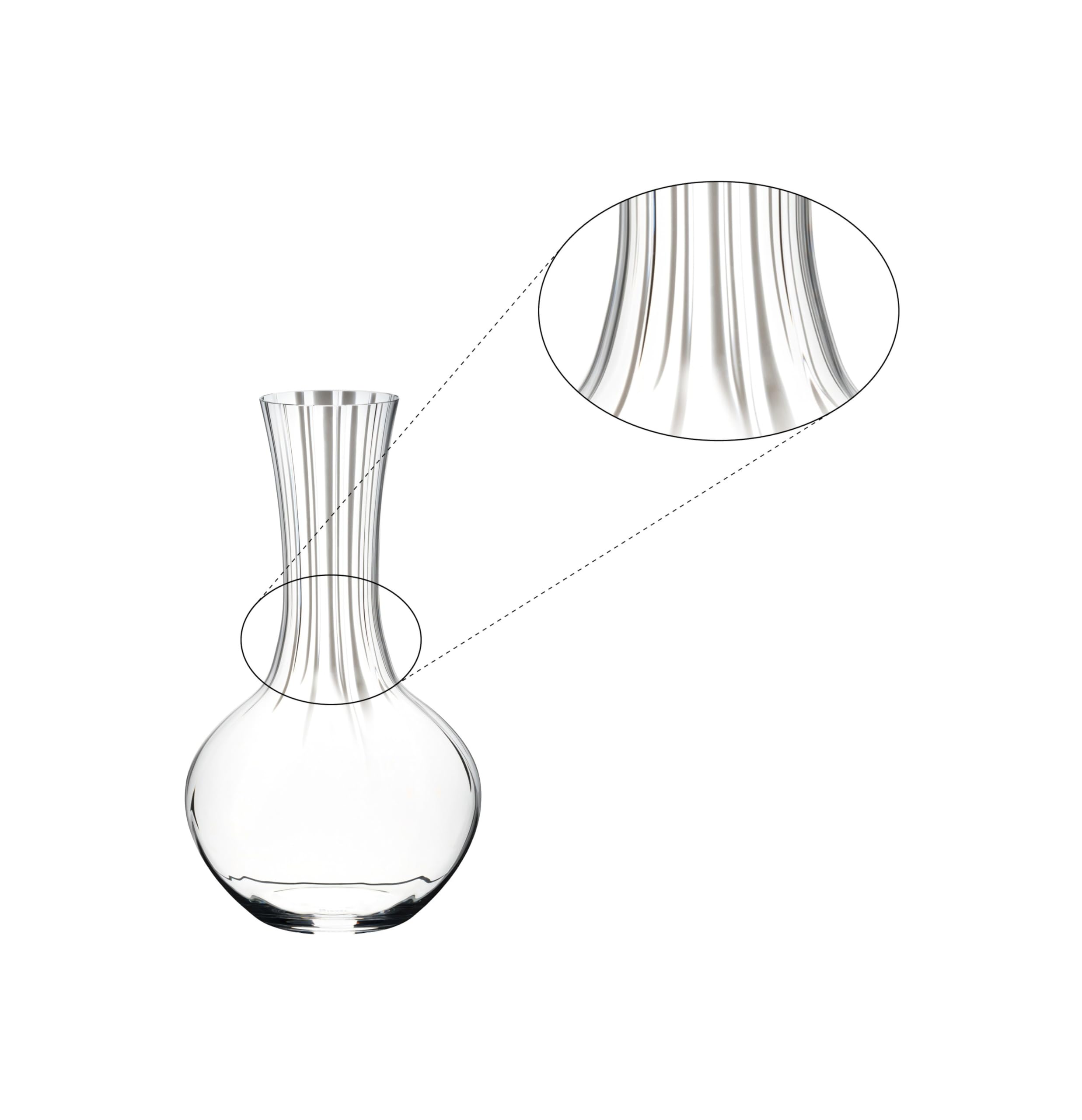 Riedel Performance Decanter, cristal óptico soplado para sabores más nítidos
