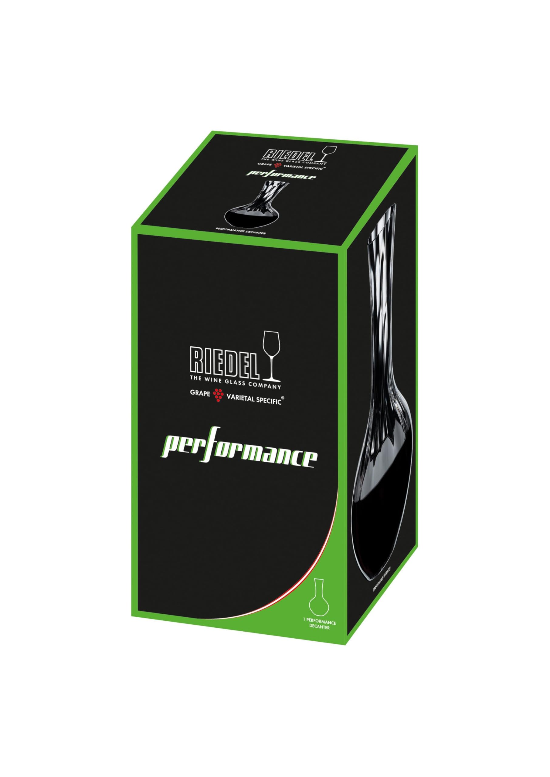 Riedel Performance Decanter, uso diario para vinos jóvenes y añejos