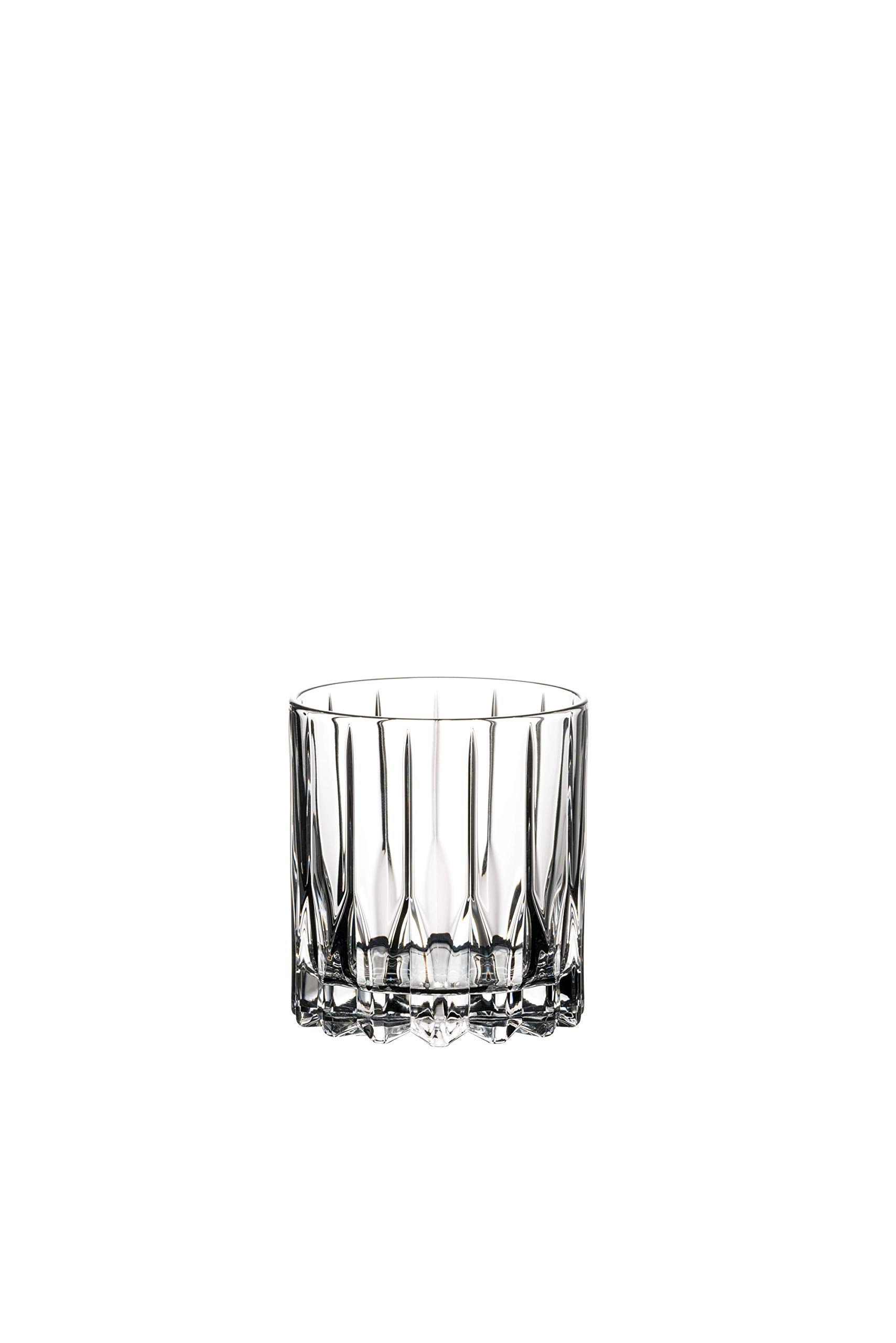 Cristalería de Riedel con diseño para siete cocteles clásicos.