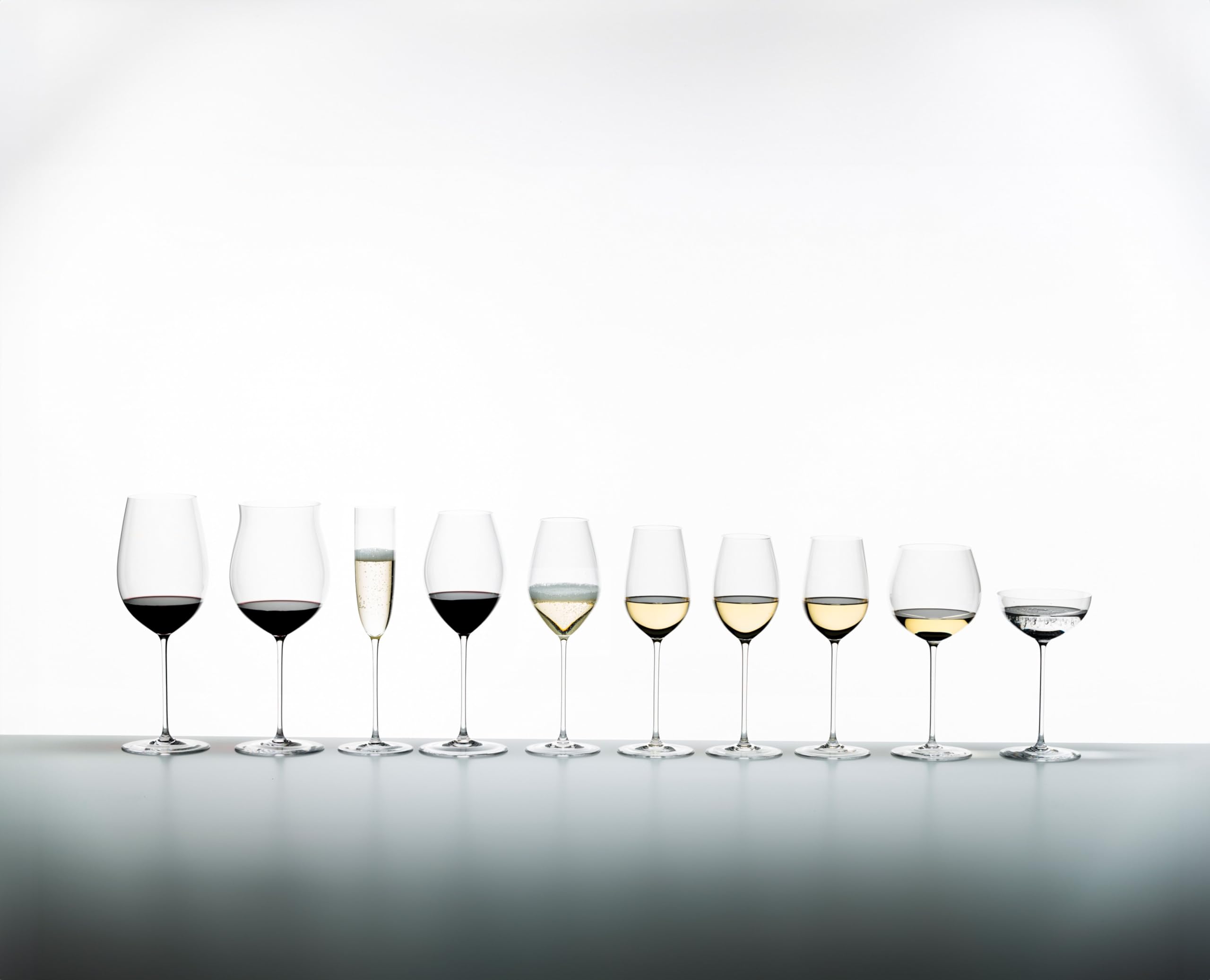 Riedel Sommeliers Bordeaux Grand Cru, cristal claro, claridad que mejora presentación de vinos
