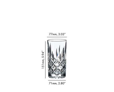 Riedel Spey Long Drink, capacidad de 310 ml para bebidas mixtas