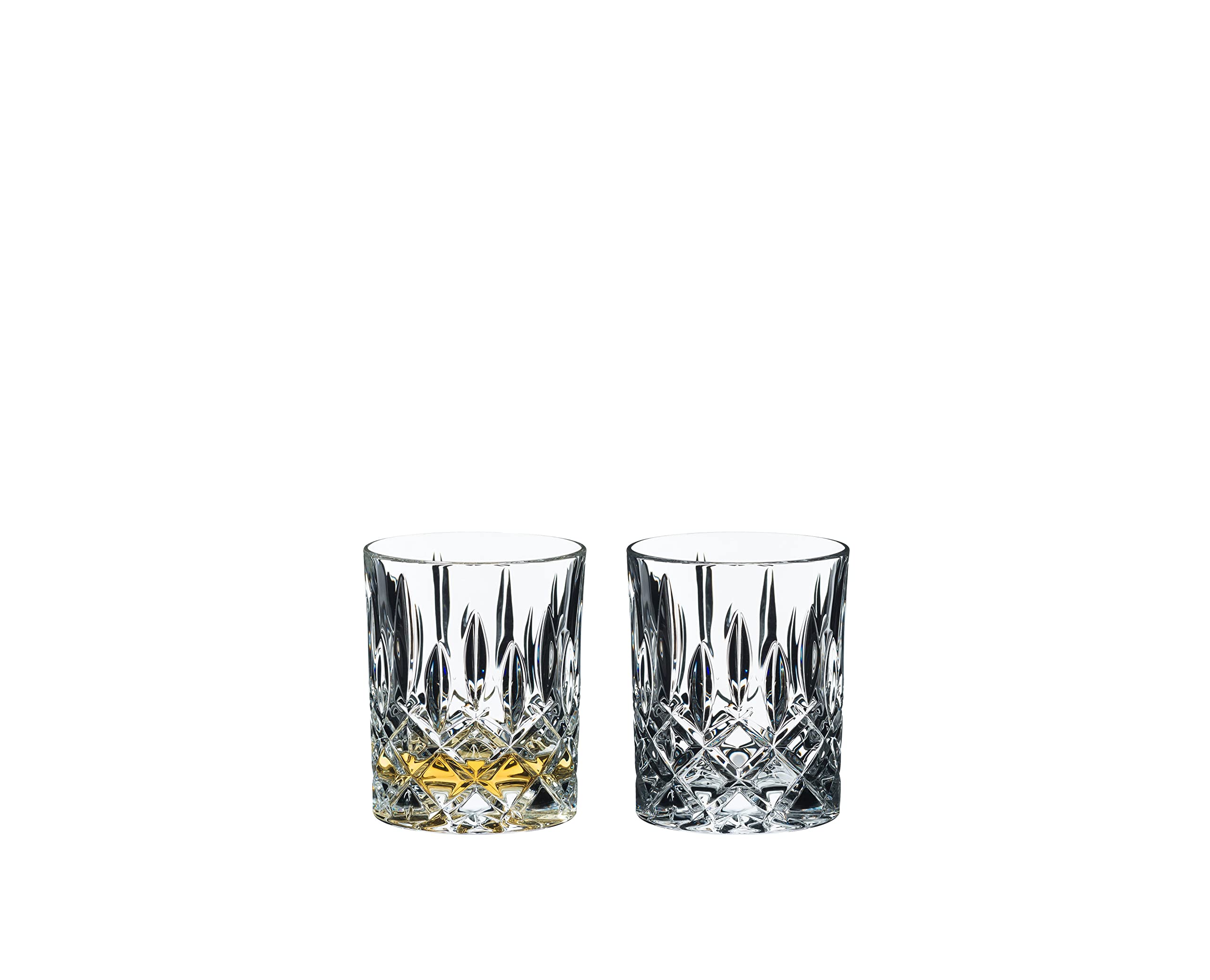 Vaso whisky Riedel Spey decorado, realza aromas y sensaciones.