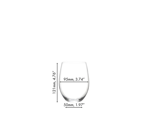 Riedel The O es apto para lavavajillas, limpieza rápida y segura.