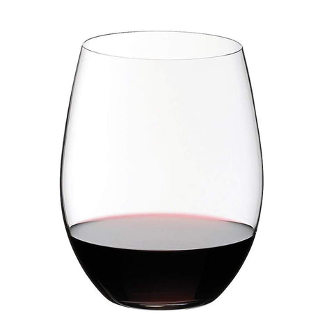 Riedel The O: juego de 4 vasos cabernet/merlot, ideal para regalo y uso diario.