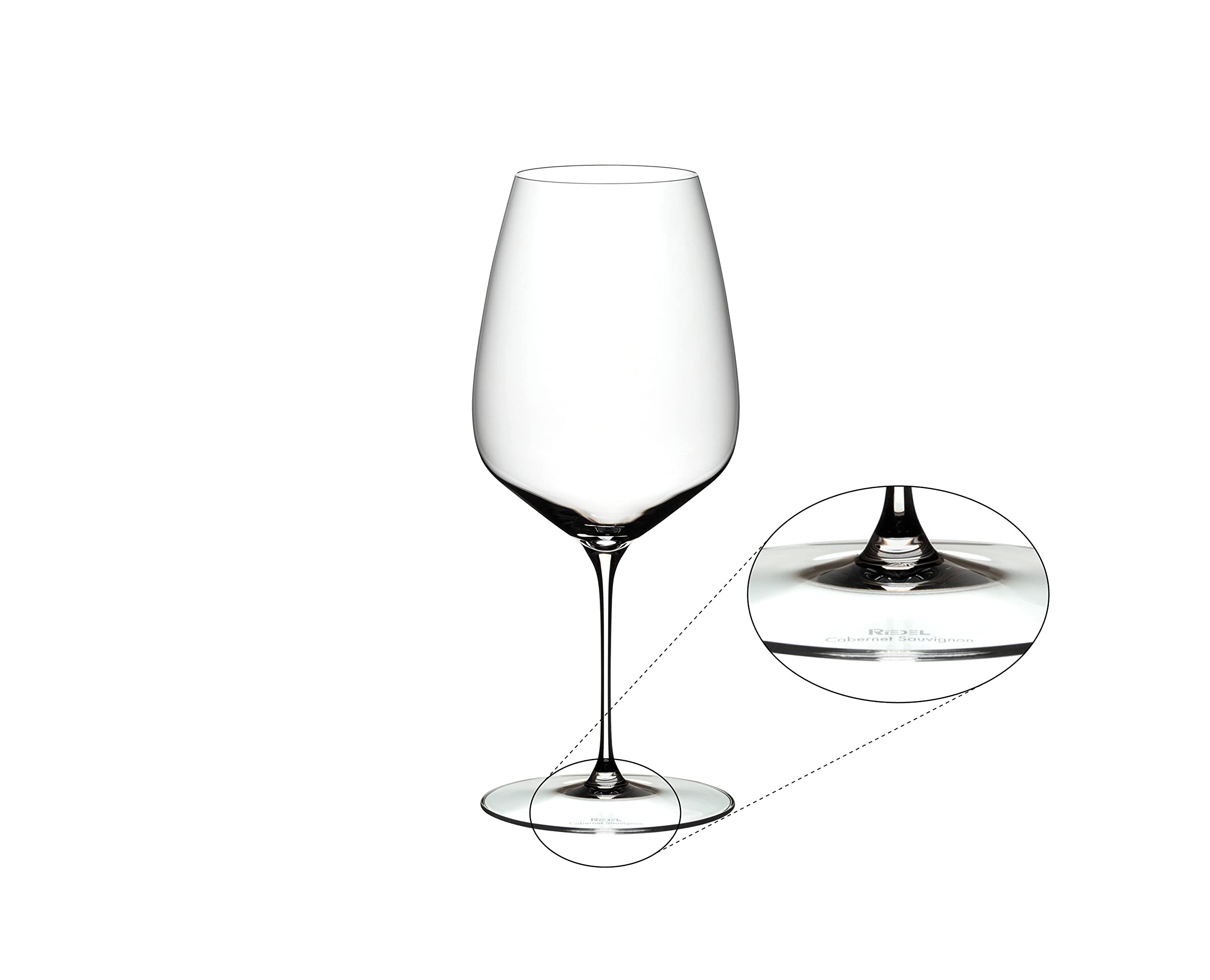 Vaso de precisión Veloce para servir Cabernet y Merlot.