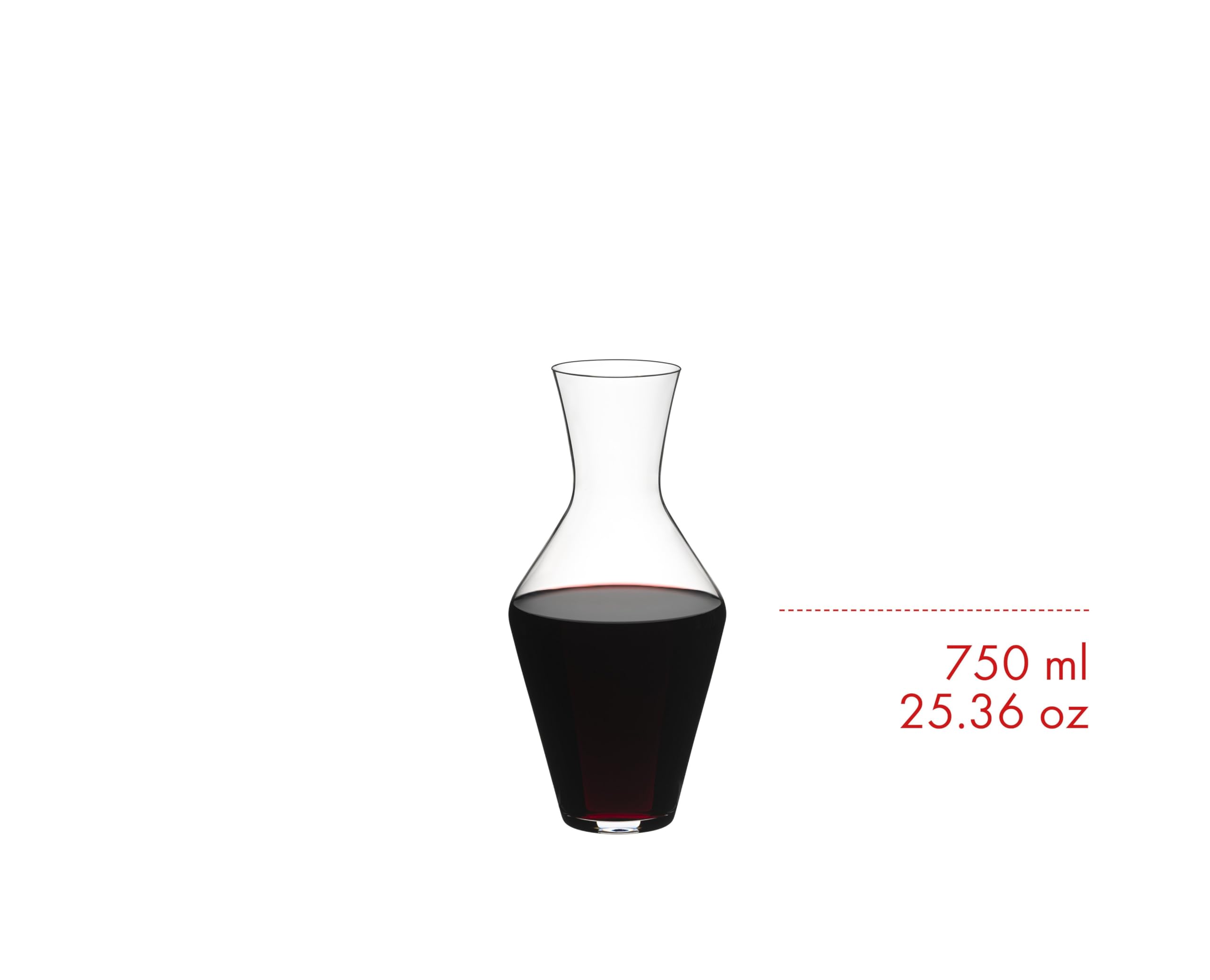 RIEDEL Veloce decantador cristal transparente: diseño premium para vinos.