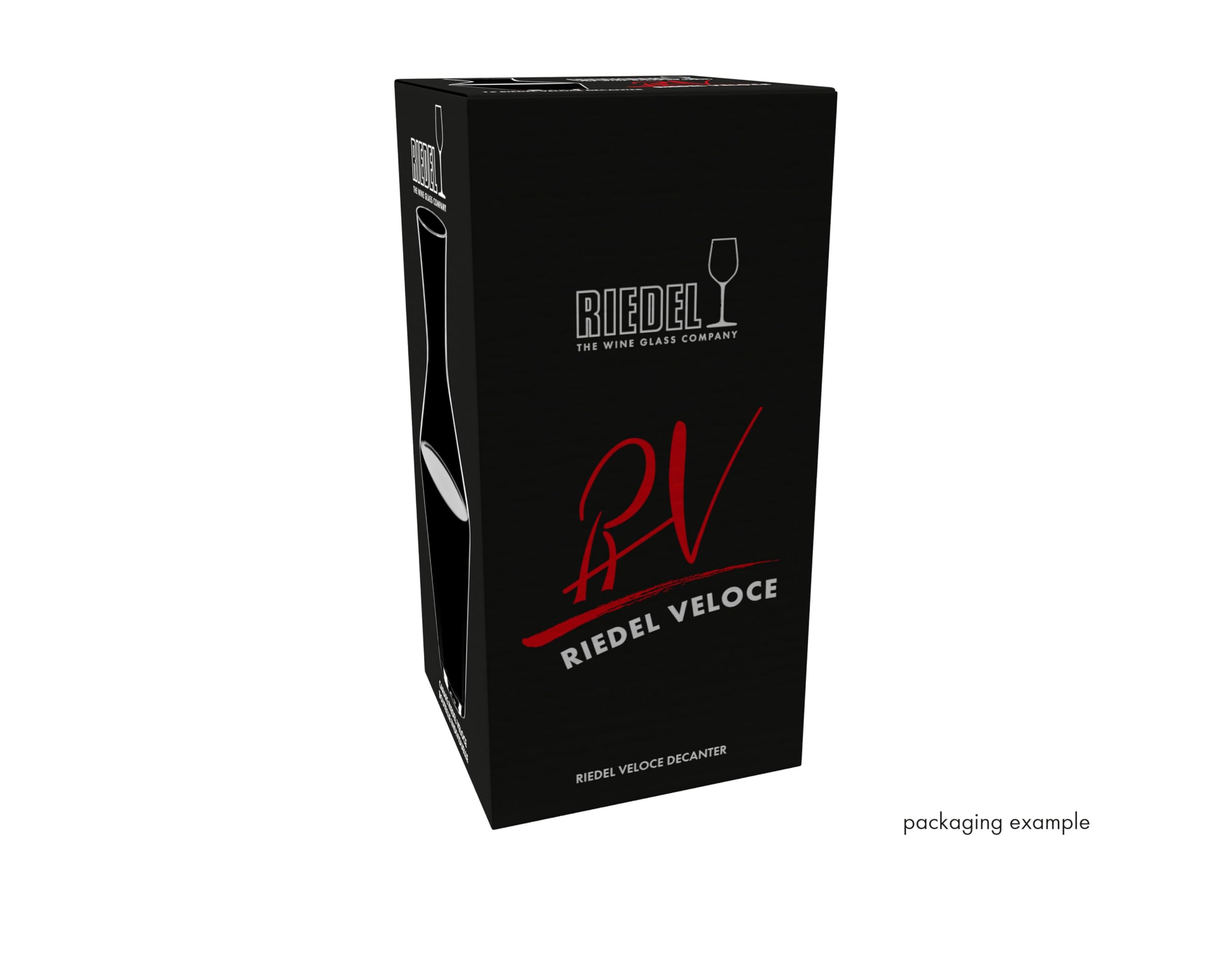 RIEDEL Veloce decantador empaquetado: ideal como regalo o para servir.