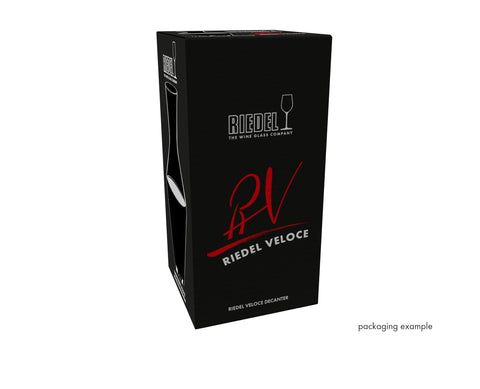 RIEDEL Veloce decantador empaquetado: ideal como regalo o para servir.