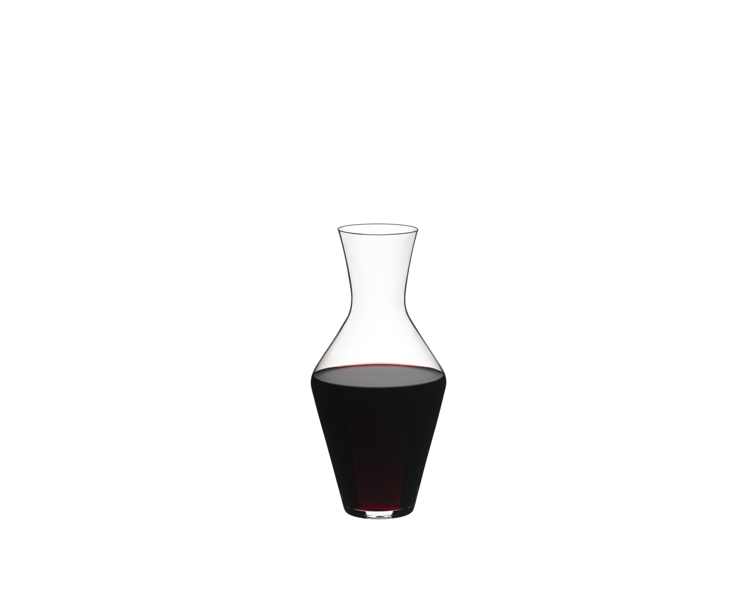 RIEDEL Veloce decantador frente: realza aromas y elegancia en la mesa.