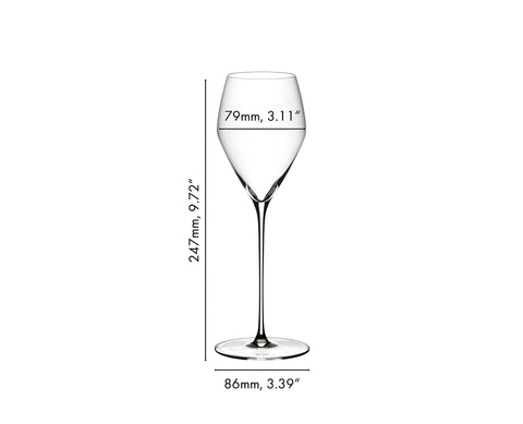 Diseño de máquina de Riedel Veloce, precisión en cada copa.