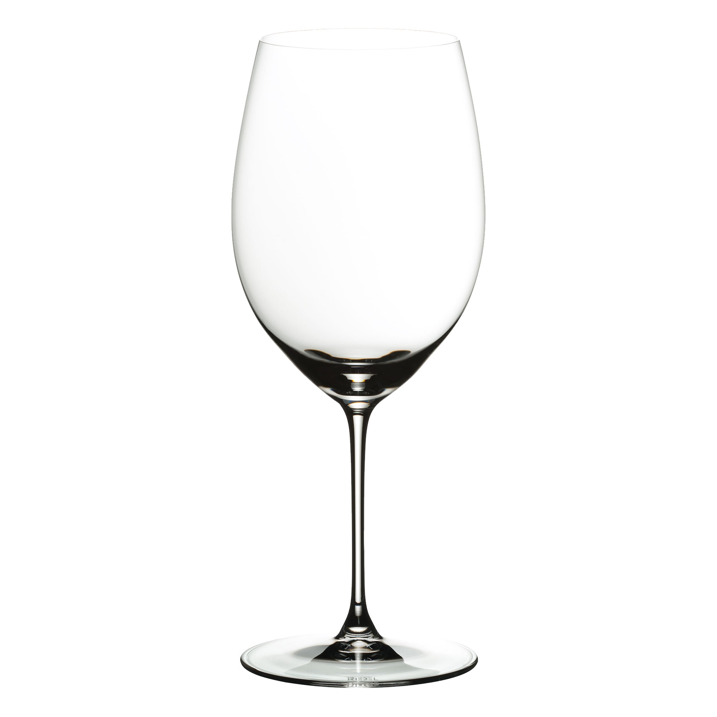 Vaso Veritas Merlot de Riedel para tintos suaves potencia el aroma y la expresividad.