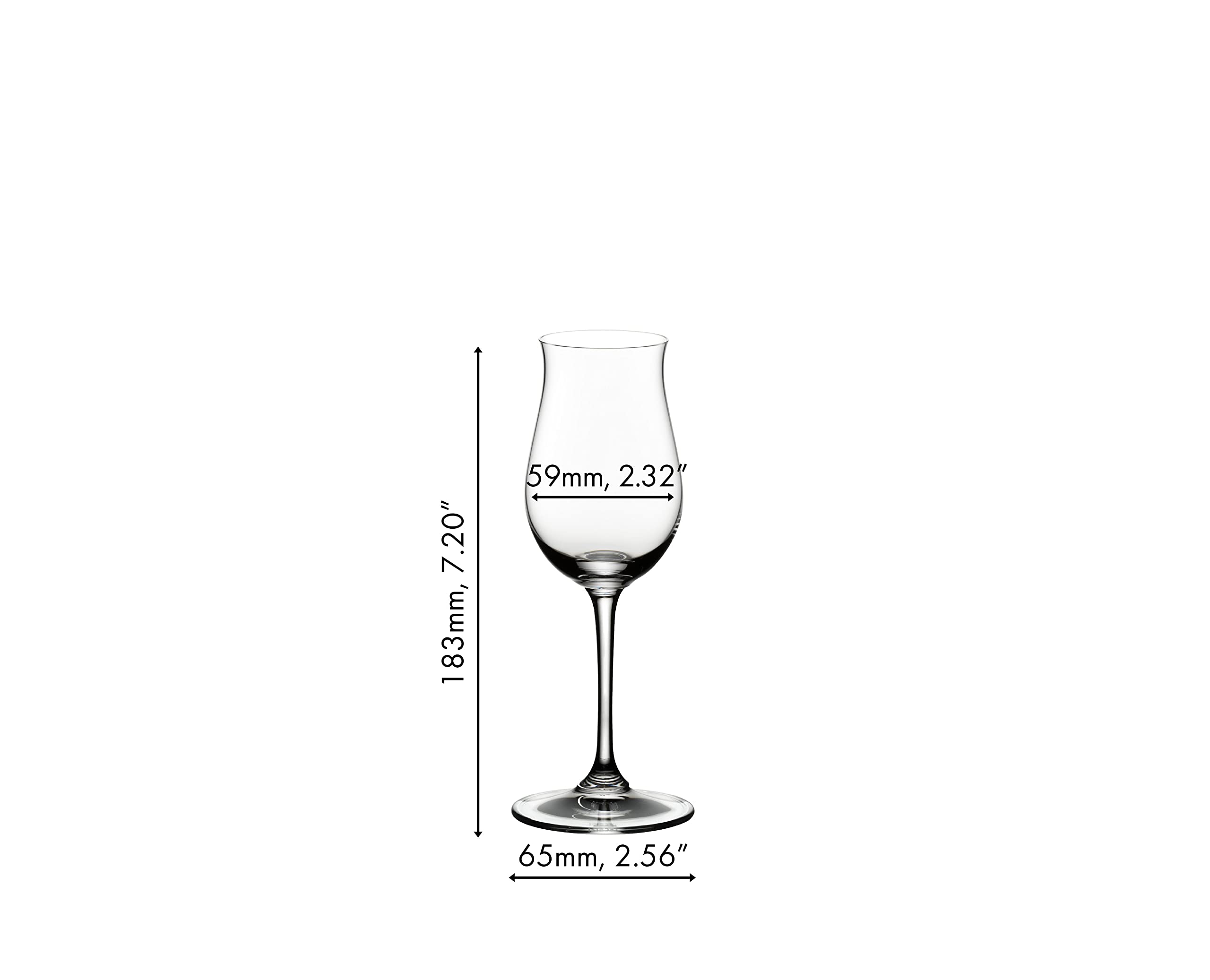 Acabado fino de la copa Riedel Vinum Cognac Hennessy para una experiencia refinada.