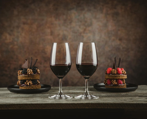 Riedel Vinum Port, detalle de aroma que invita a degustar.