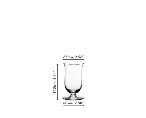Copa Riedel Vinum Single Malt Whisky que acentúa la cremosidad del whisky.
