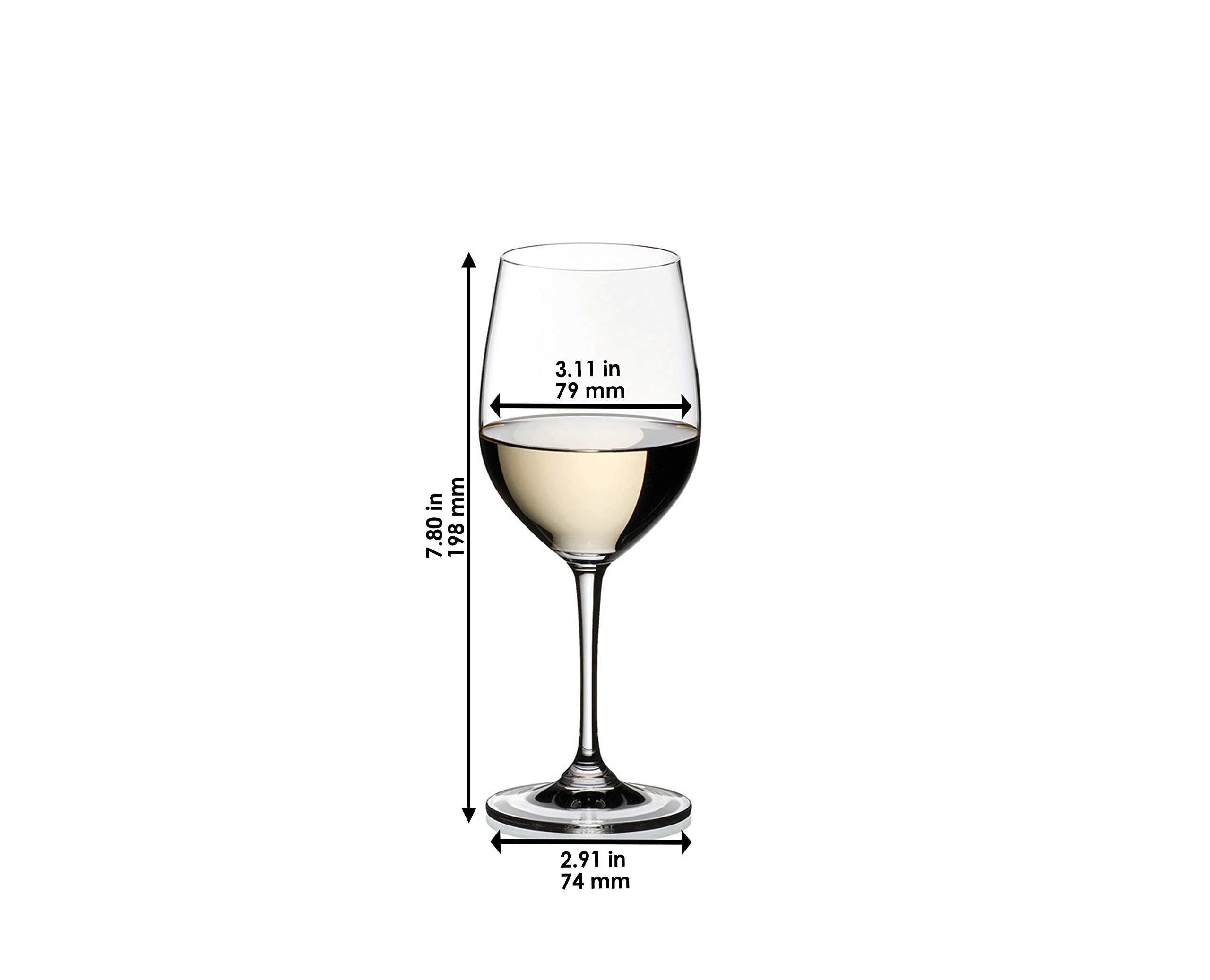 Riedel Vinum Viognier/Chardonnay: set de 8 vasos para degustaciones diarias