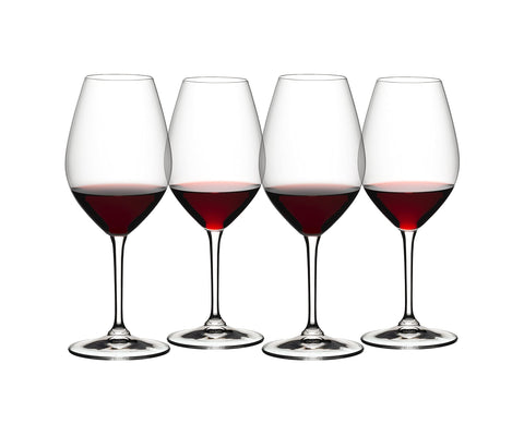 Riedel vaso vino tinto de 681 ml para realzar aromas y servicio diario.