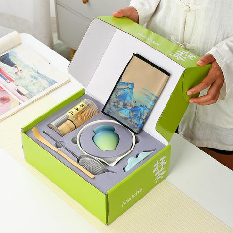 RiFansangyutea Matcha Set batidor de matcha para mezcla fina