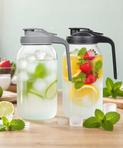 Capacidad de 1,9 L para porciones grandes de té frío