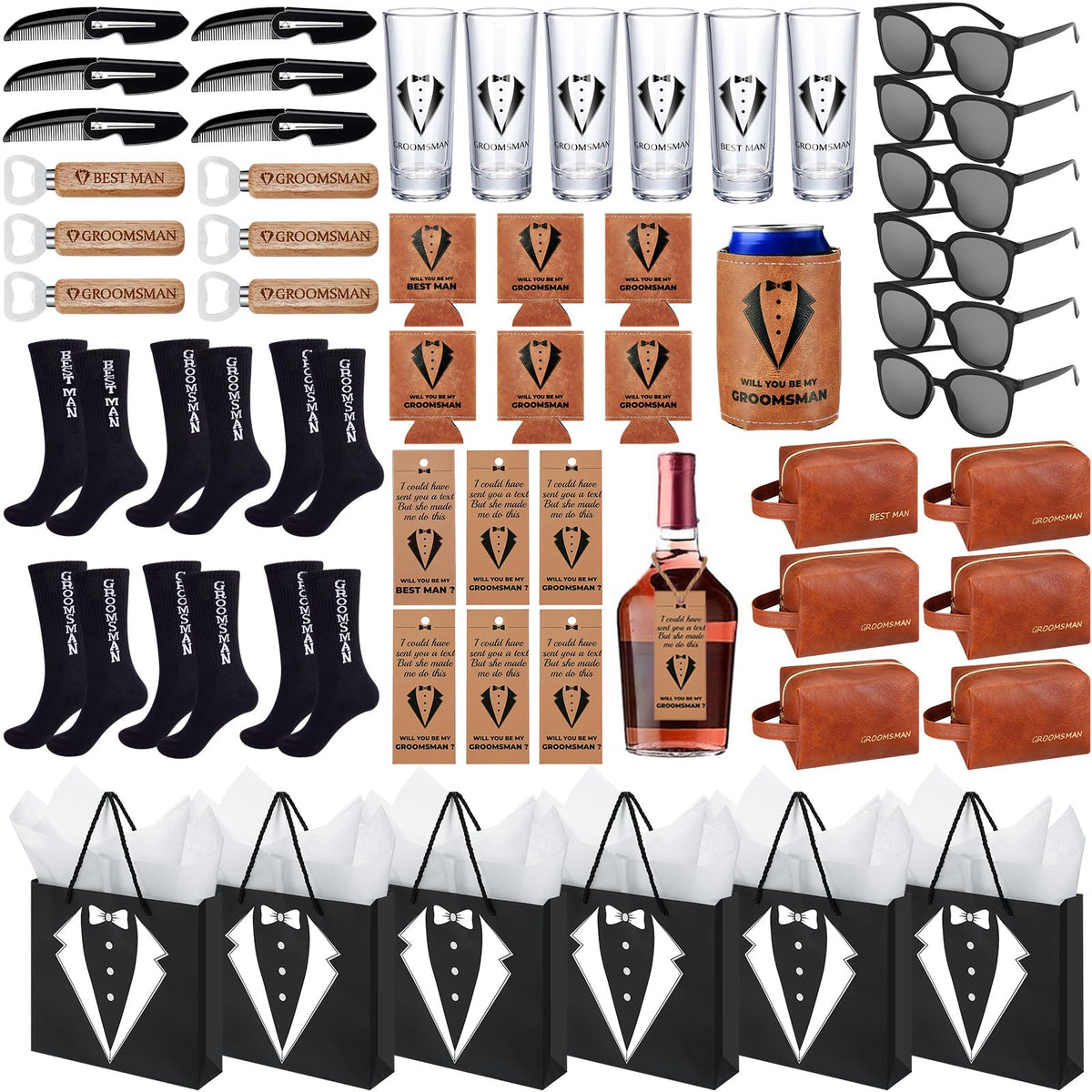 Vasos de chupito Rigibright con base pesada, duraderos y elegantes.