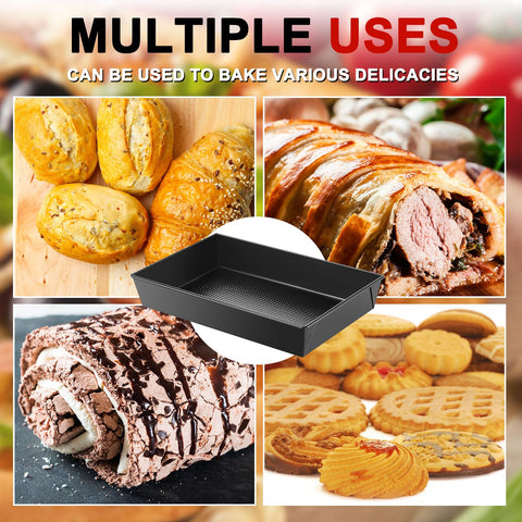 RimCereal utensilio rectangular para pizzas casa y uso diario