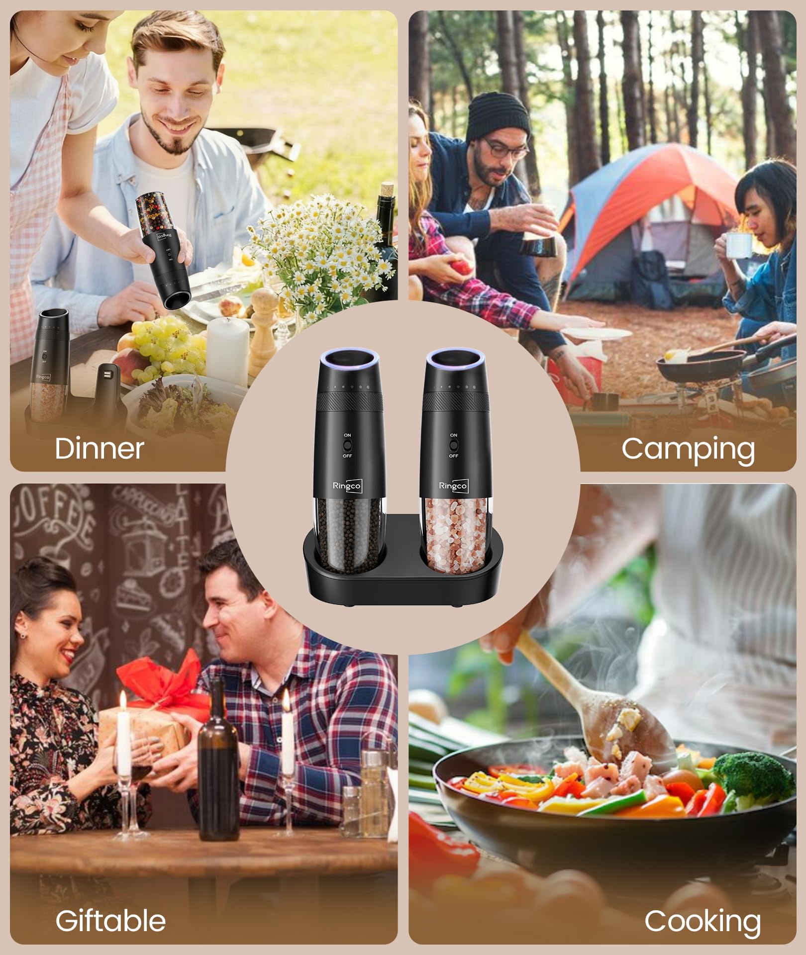 Ringco Gravity: regalo ideal de Navidad para cocinas y reuniones.